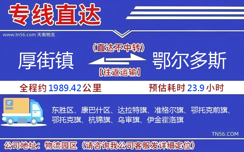 厚街鎮(zhèn)到鄂爾多斯物流公司 厚街鎮(zhèn)到鄂爾多斯物流公司